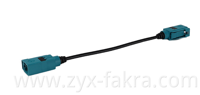 Single FAKRA Straight Female Connector Waterproof
